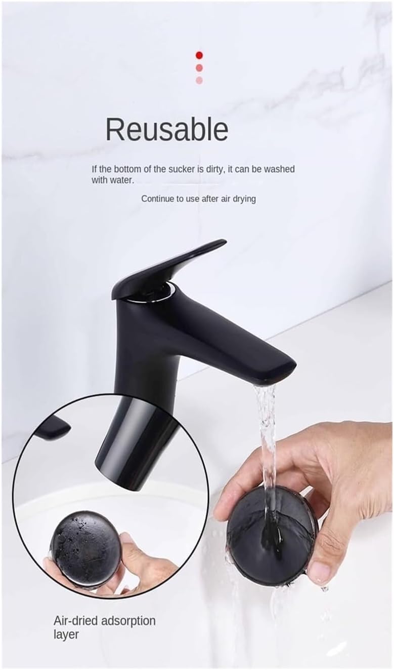 SOYON Luxehold Hooks, Suction Cup Hook, Luxehold No Drill Hooks Hearthcove, Stainless Steel Bathroom and Kitchen Hook, for Bathroom Glass Door(Color:8 Silver)