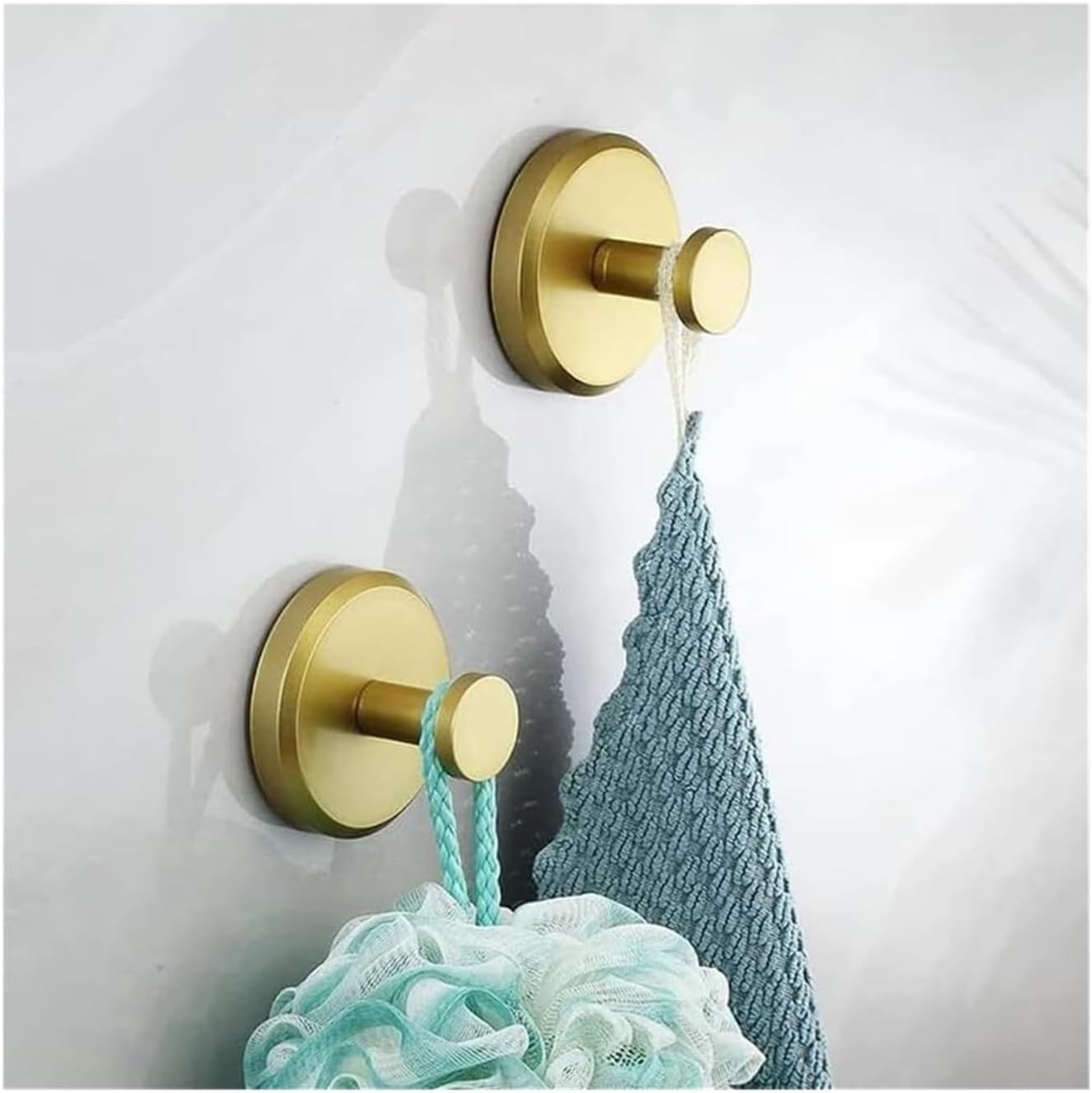 SOYON Luxehold Hooks, Suction Cup Hook, Luxehold No Drill Hooks Hearthcove, Stainless Steel Bathroom and Kitchen Hook, for Bathroom Glass Door(Color:8 Silver)