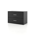Homes: Inside + Out Apexa 2-Drawer Wooden Stackable Storage Drawers, Small Food Pantry Cabinet, Cajonera De Madera, Underbed Drawer Dorm Teen Room Decor & Bedroom, Home Office, Kitchen, White